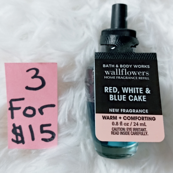 Bath & Body Works Accents 3for5 New Bath Body Works Red White Blue